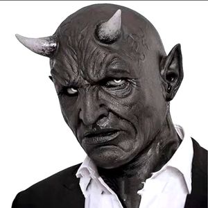 New w/o tags Dark Demon Devil Latex Mask Halloween Costume Cosplay
